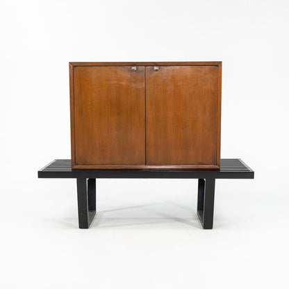 Walnut Two-Door Cabinet, Model 4632