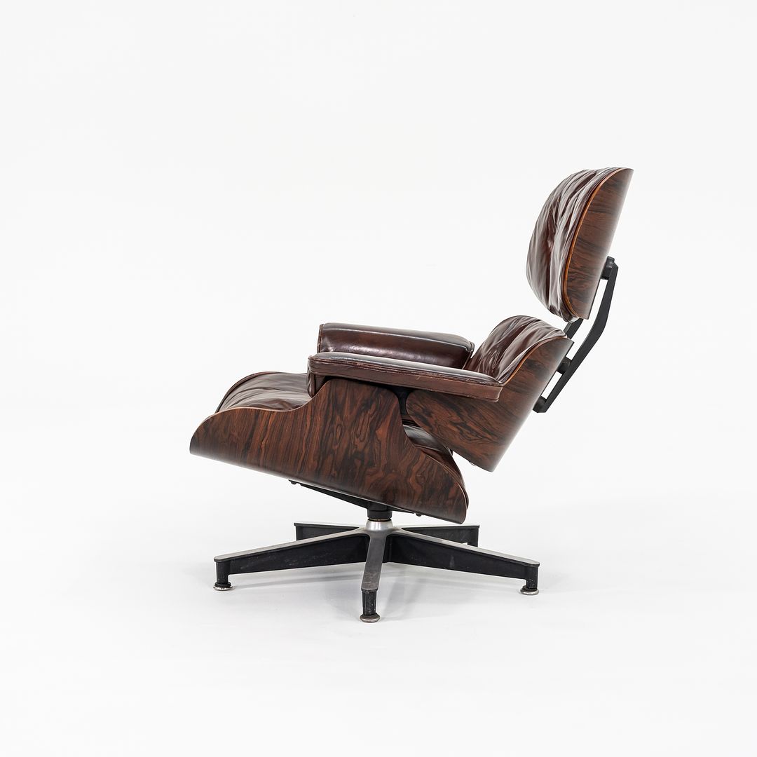 670 and 671 Lounge Chair with Ottoman