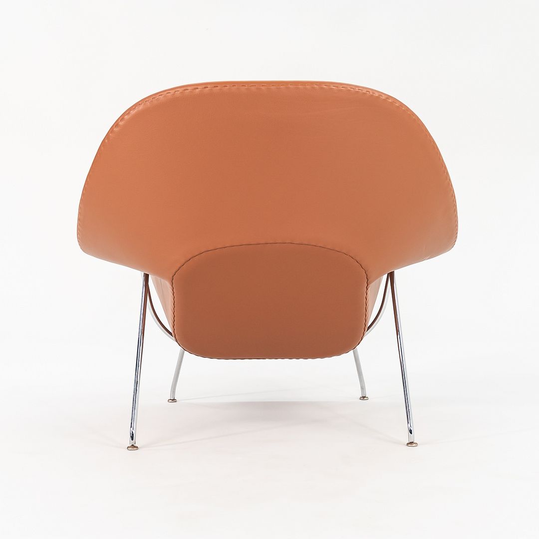 Knoll Womb Chair and Ottoman, Models 70L and 74Y by Eero Saarinen