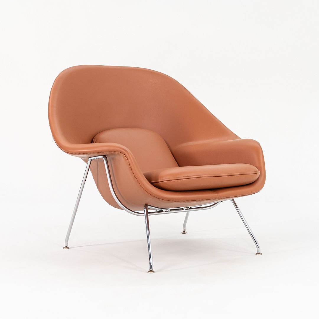 Knoll Womb Chair and Ottoman, Models 70L and 74Y