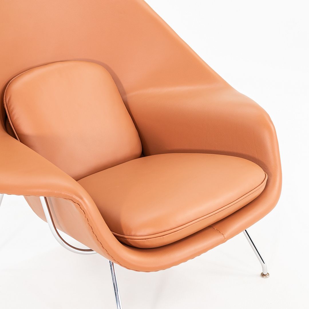 Knoll Womb Chair and Ottoman, Models 70L and 74Y
