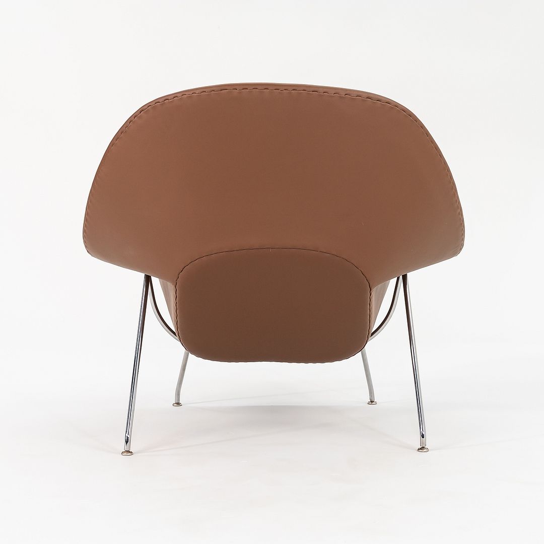 Knoll Womb Chair and Ottoman, Models 70L and 74Y by Eero Saarinen