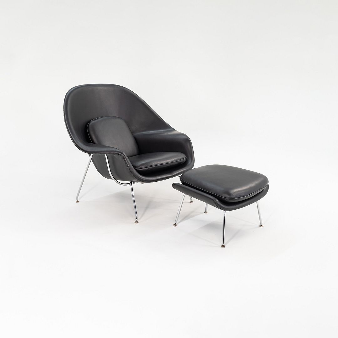 Knoll Womb Chair and Ottoman, Models 70L and 74Y