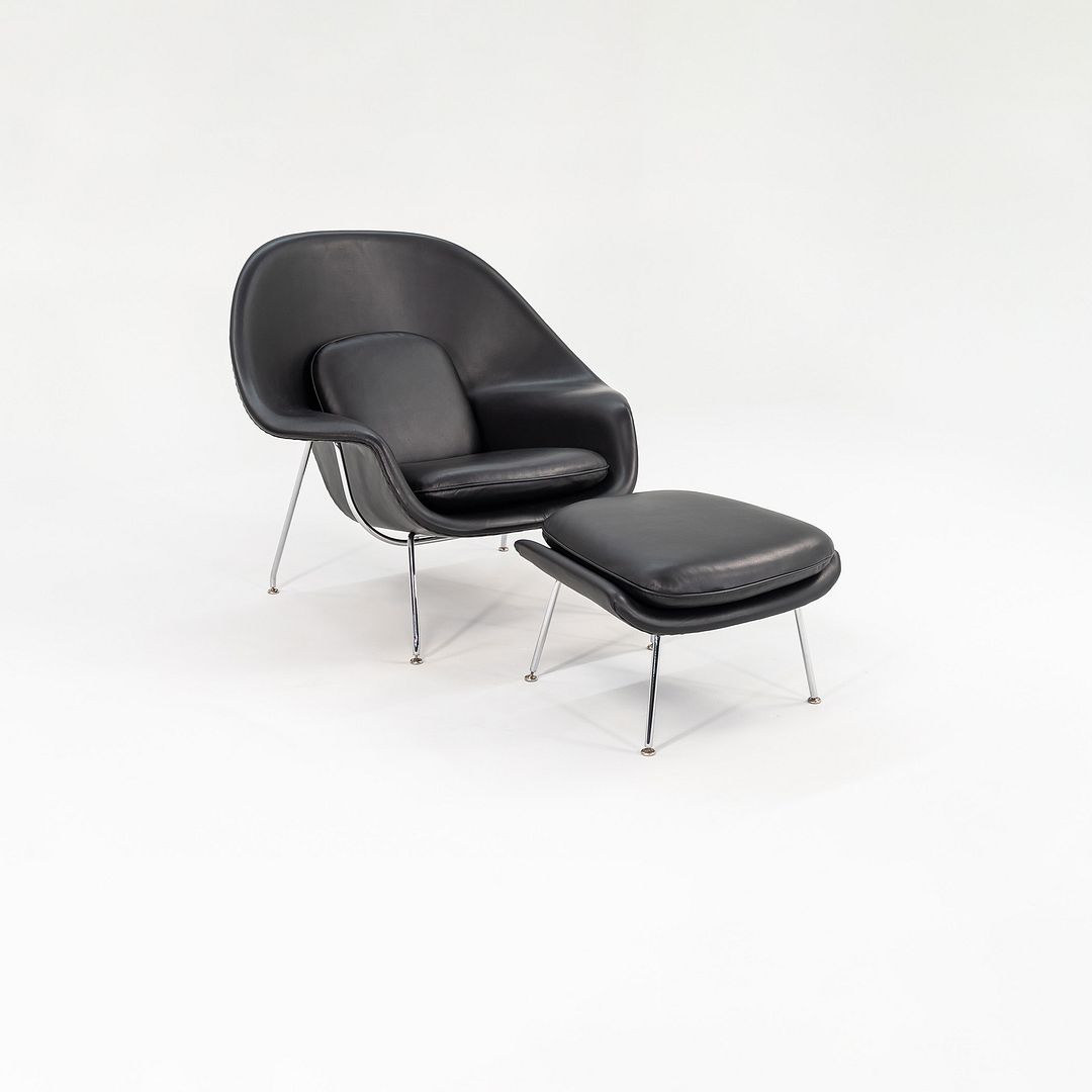 Knoll Womb Chair and Ottoman, Models 70L and 74Y