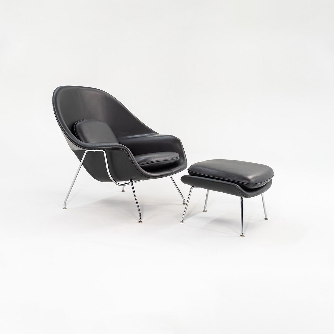 Knoll Womb Chair and Ottoman, Models 70L and 74Y