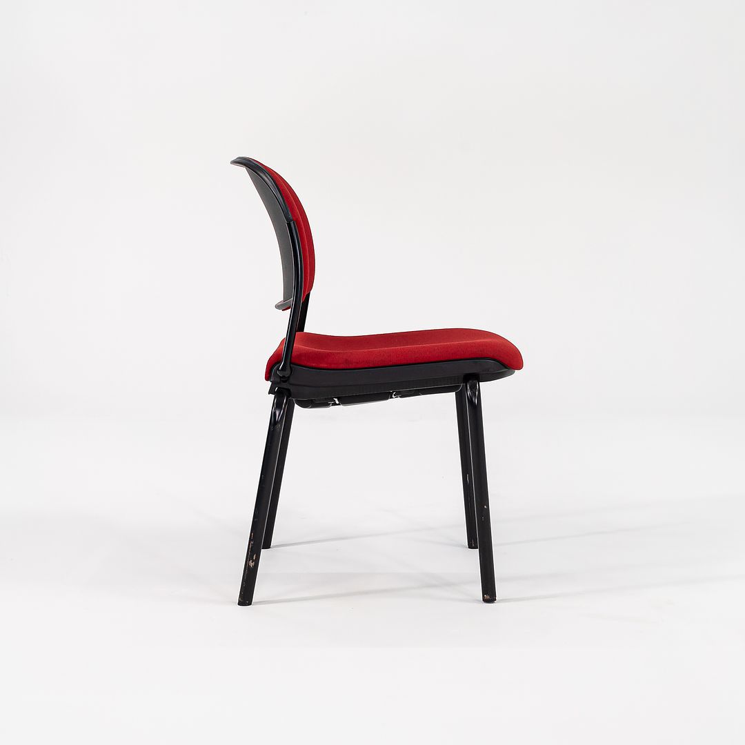 Torsion Stack Upholstered 4-Leg Side Chair by Giancarlo Piretti