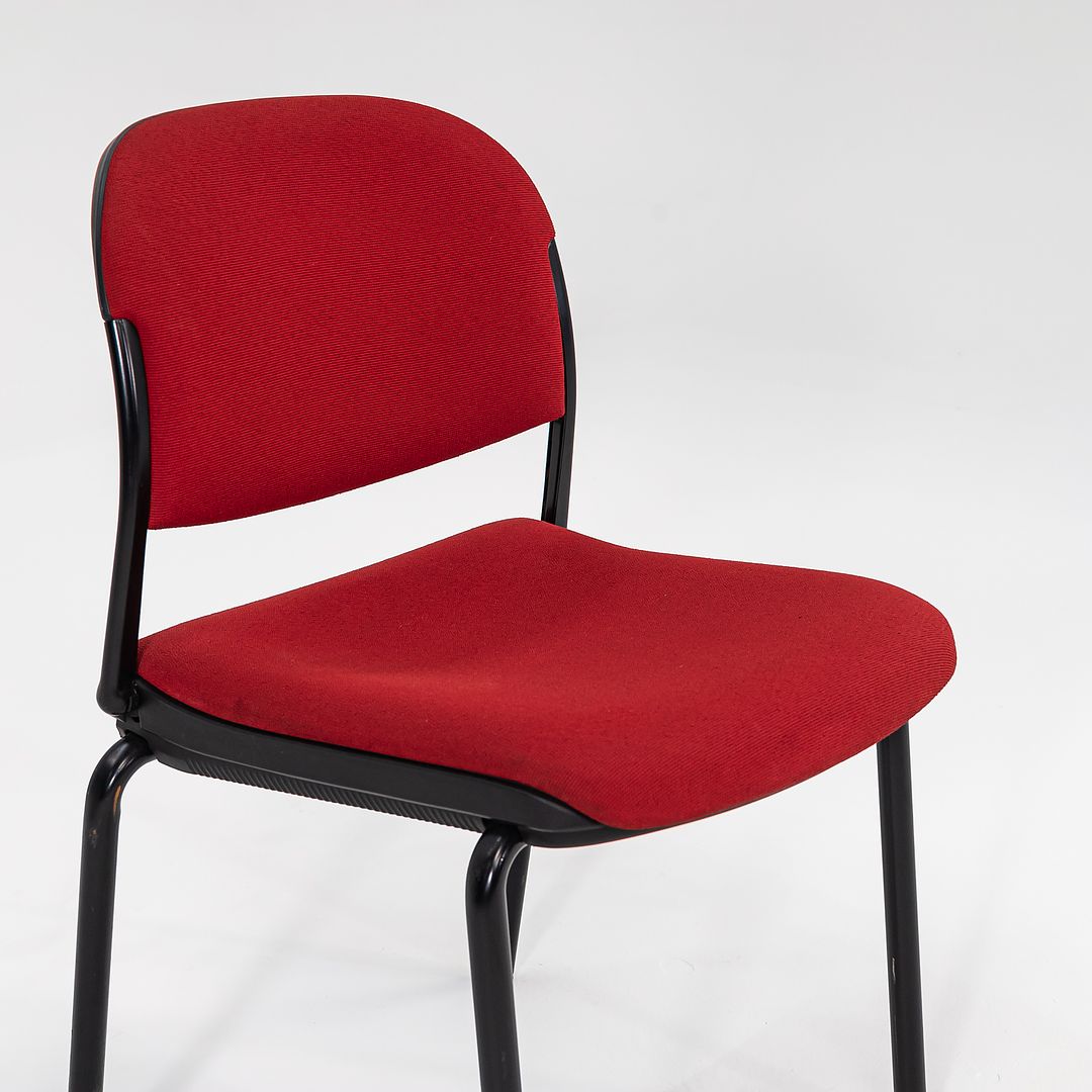 Torsion Stack Upholstered 4-Leg Side Chair by Giancarlo Piretti