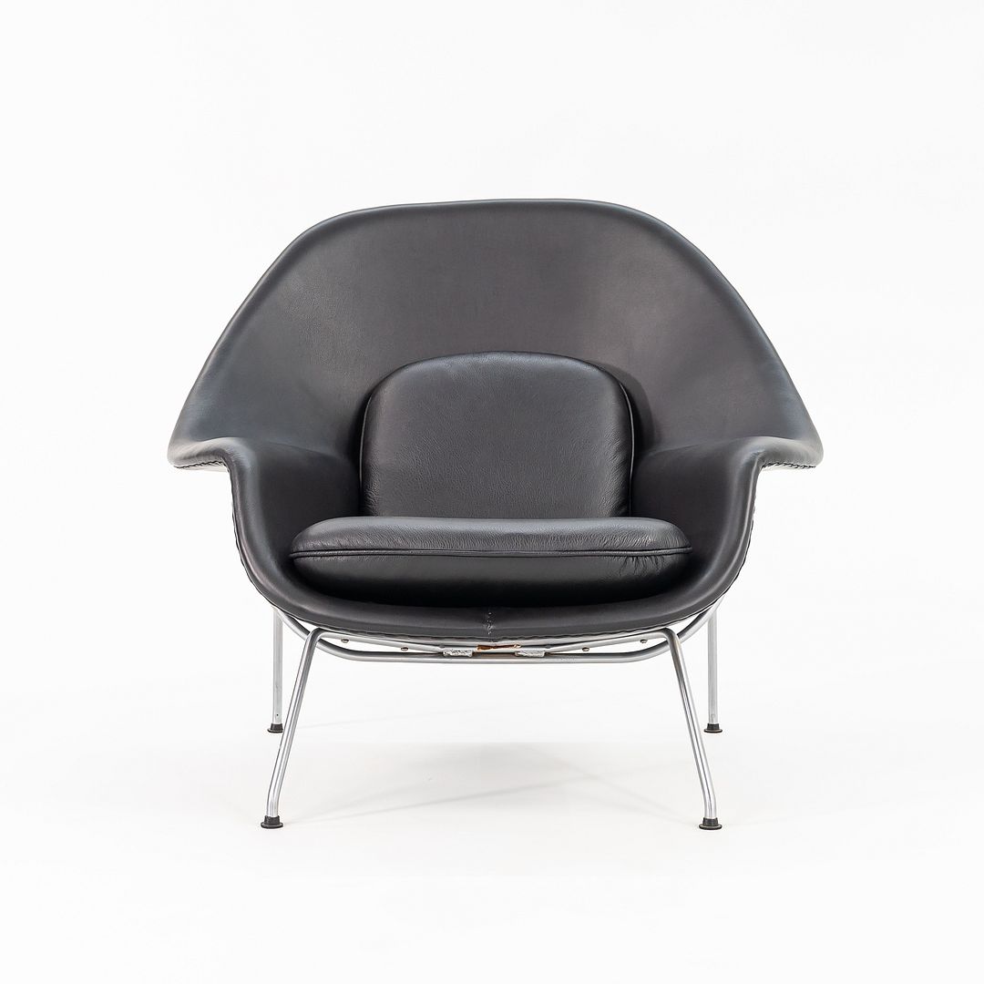 Knoll Womb Chair and Ottoman, Model 70L and 74Y