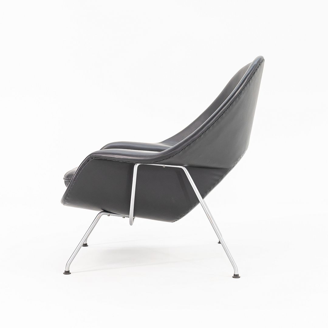 Knoll Womb Chair and Ottoman, Model 70L and 74Y