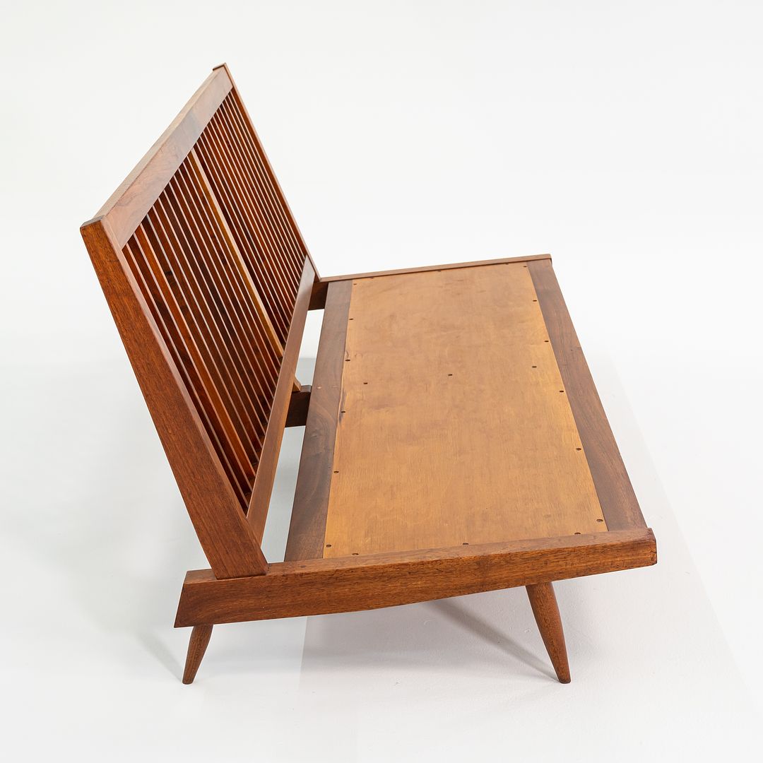 Three Seat Slatted Settee