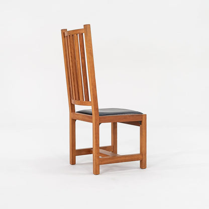 Slatted Cherry Mission Chair