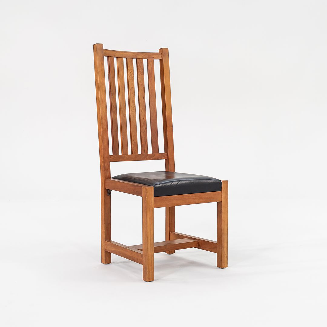 Slatted Cherry Mission Chair