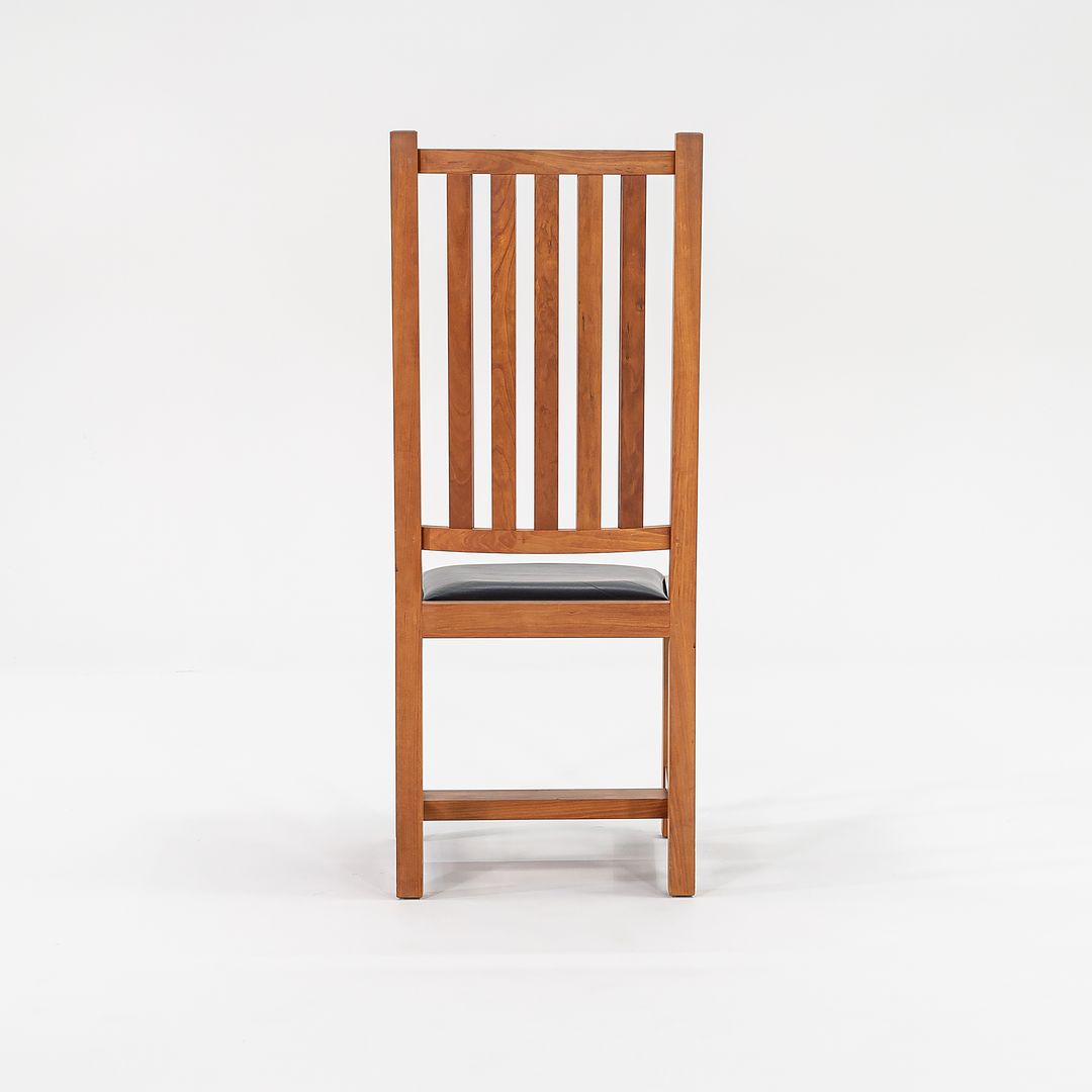 Slatted Cherry Mission Chair