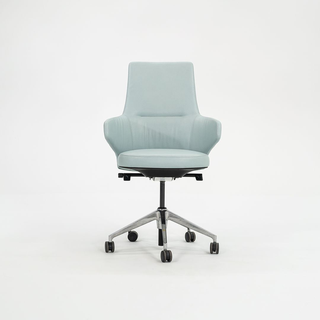 Mid-Back Chair with Integrated Arm, 5-Star Base