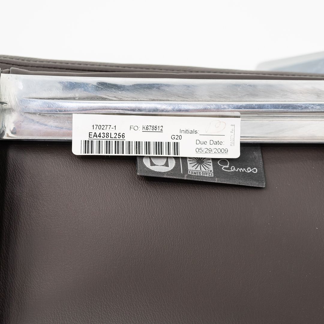 Eames Soft Pad Lounge Chair, Model EA438