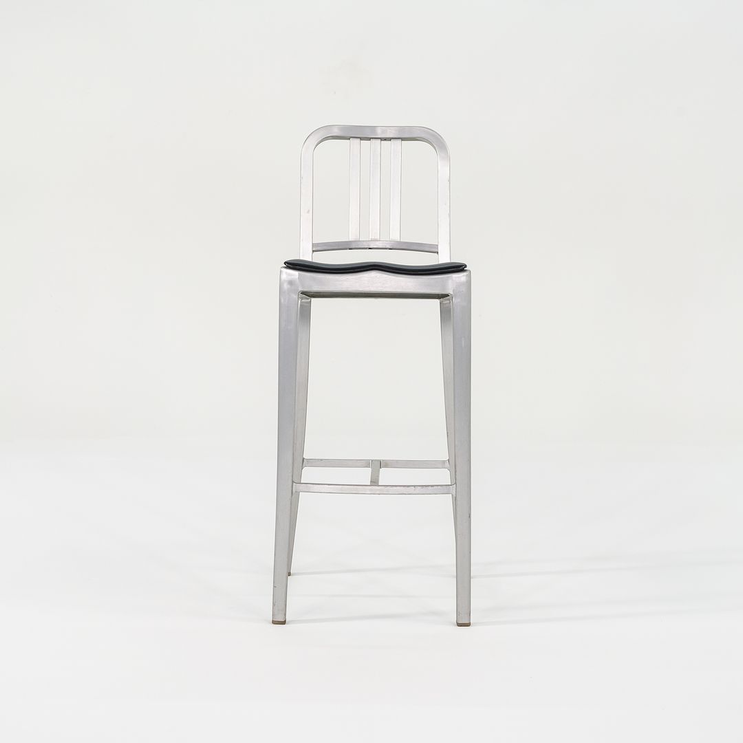 Navy Bar Stool 1006 by Emeco | Rarify