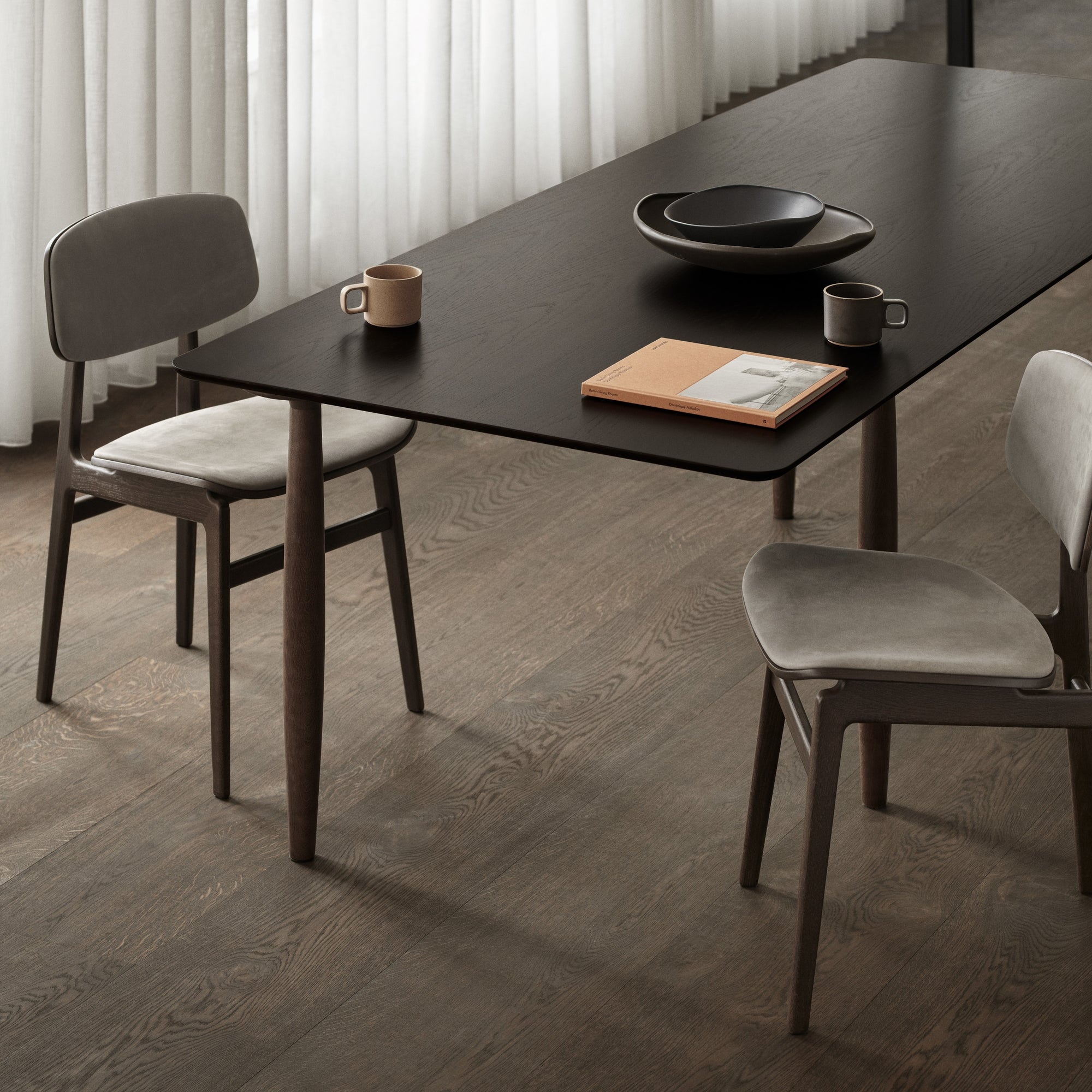 NY11 Dining Chair — Upholstered Back and Seat