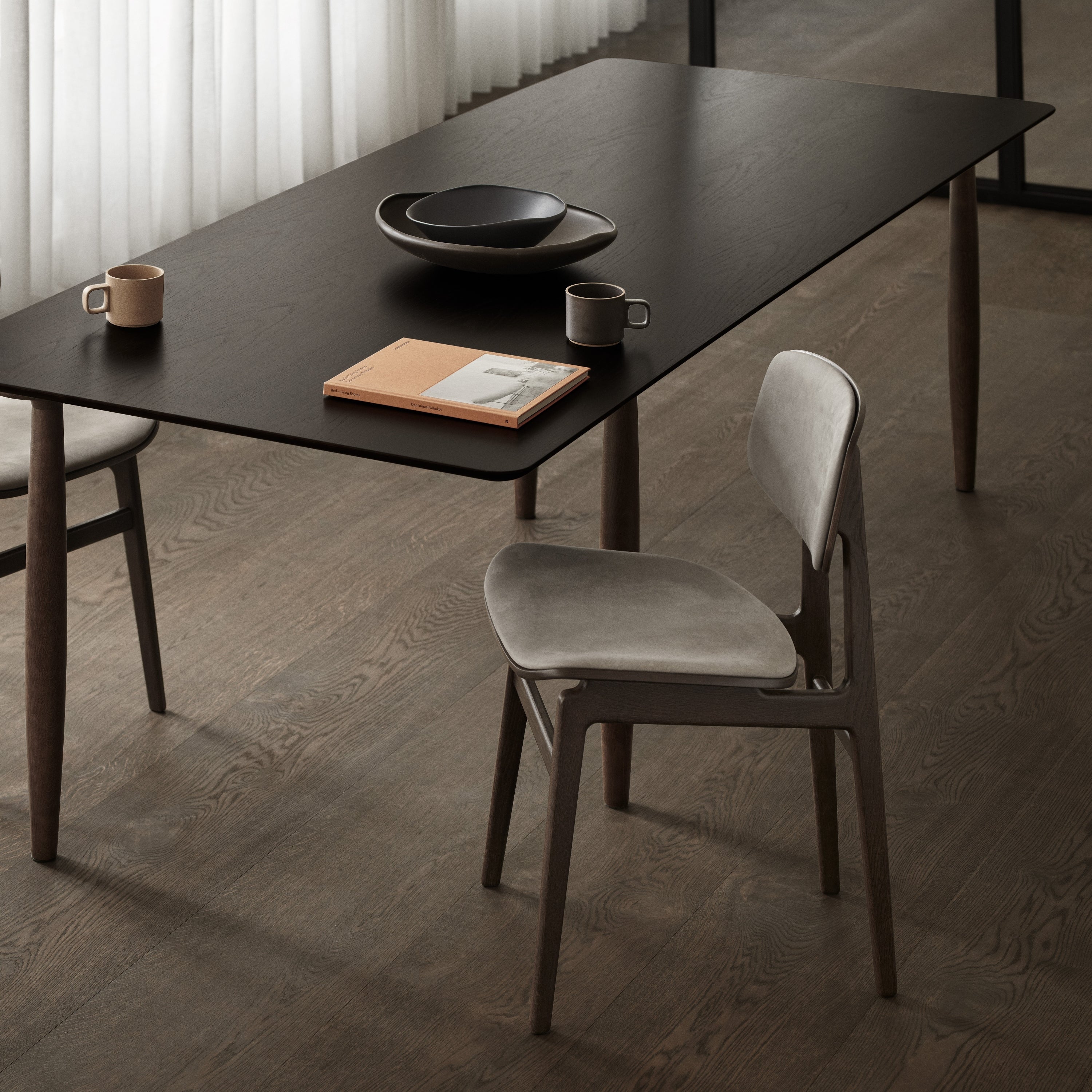 Oku Dining Table — Round and Rectangle