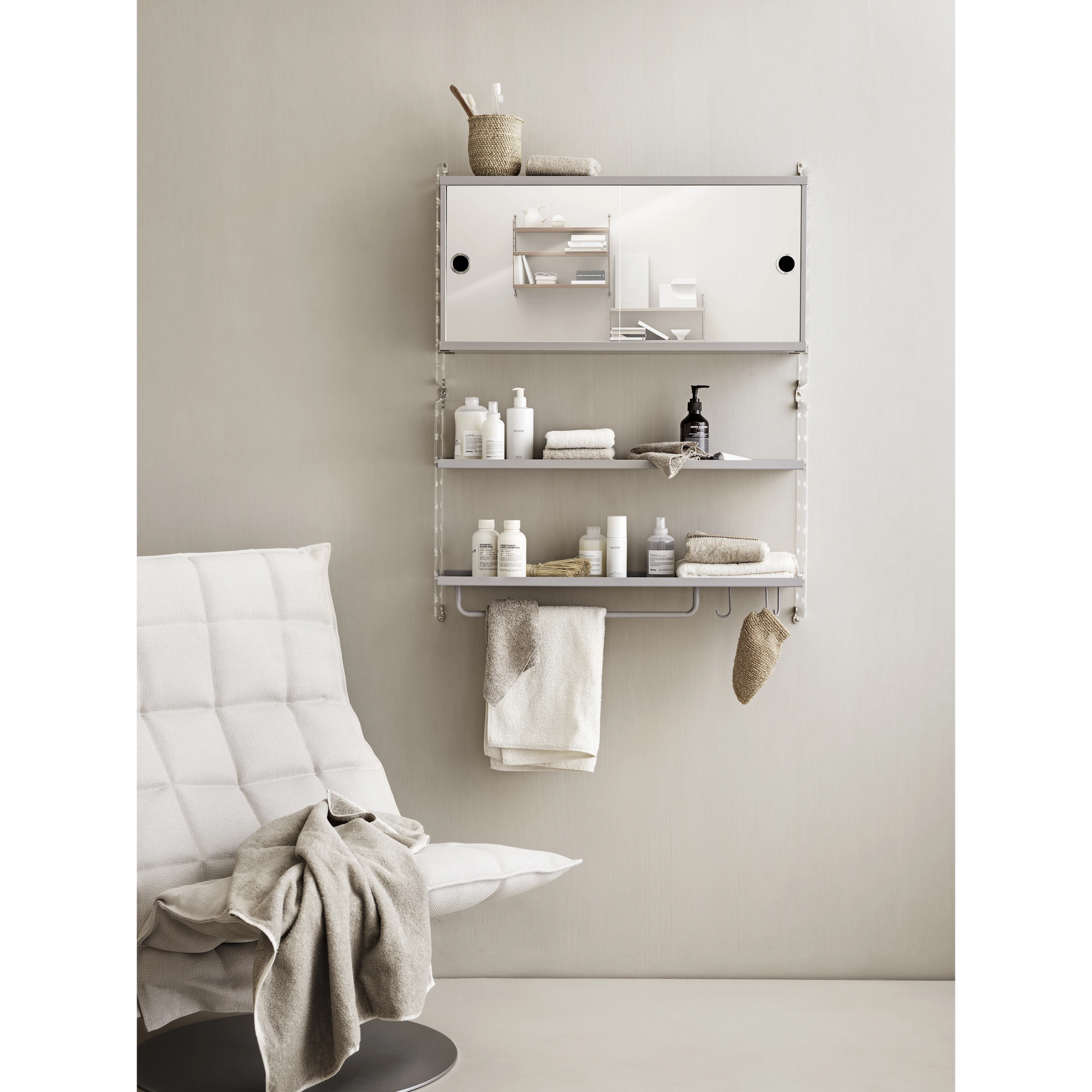 String System Shelving — Bathroom Bundle C