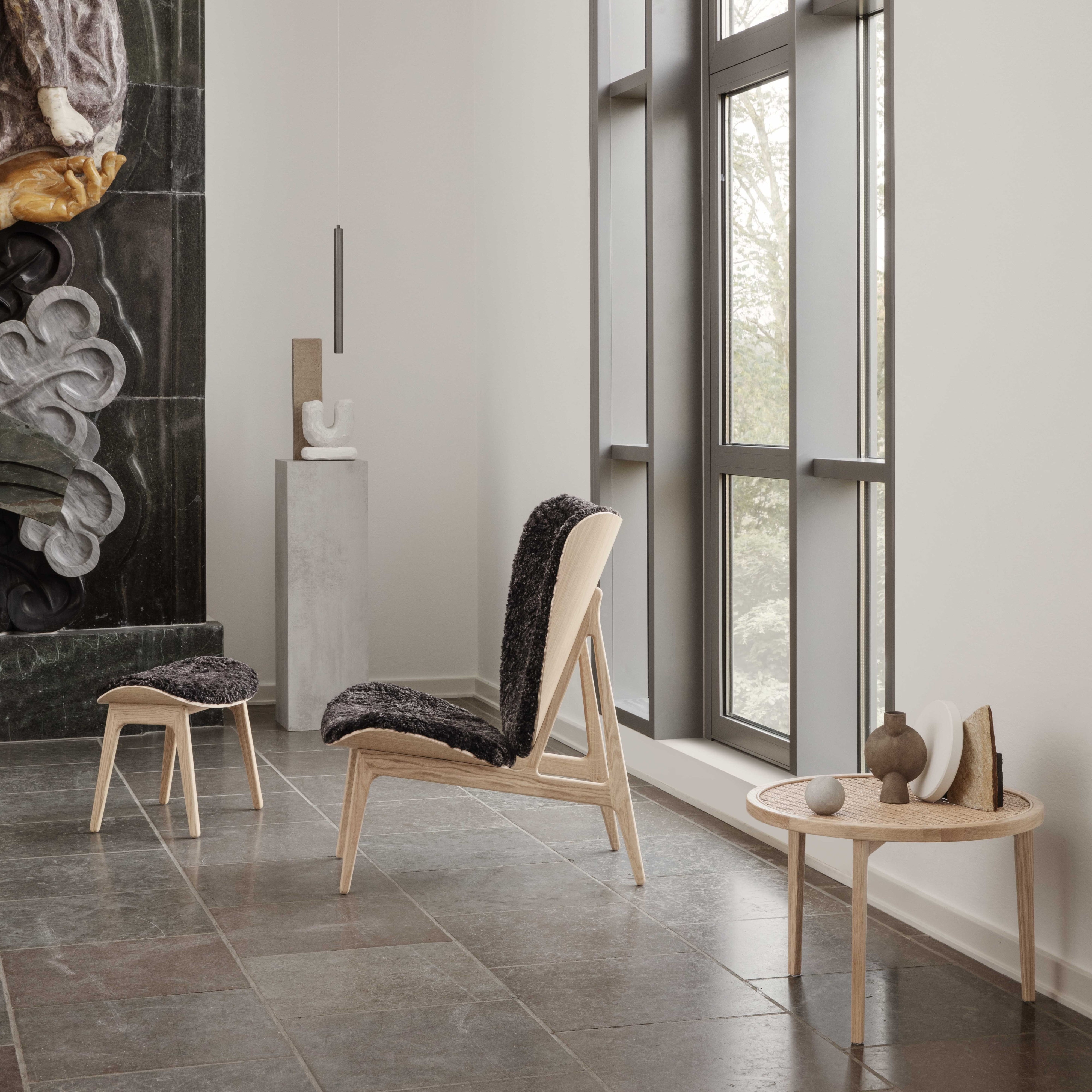 Elephant Ottoman — Front Upholstered