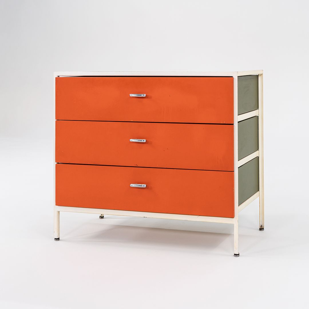 Three-Drawer Steel Frame Dresser
Model 4013