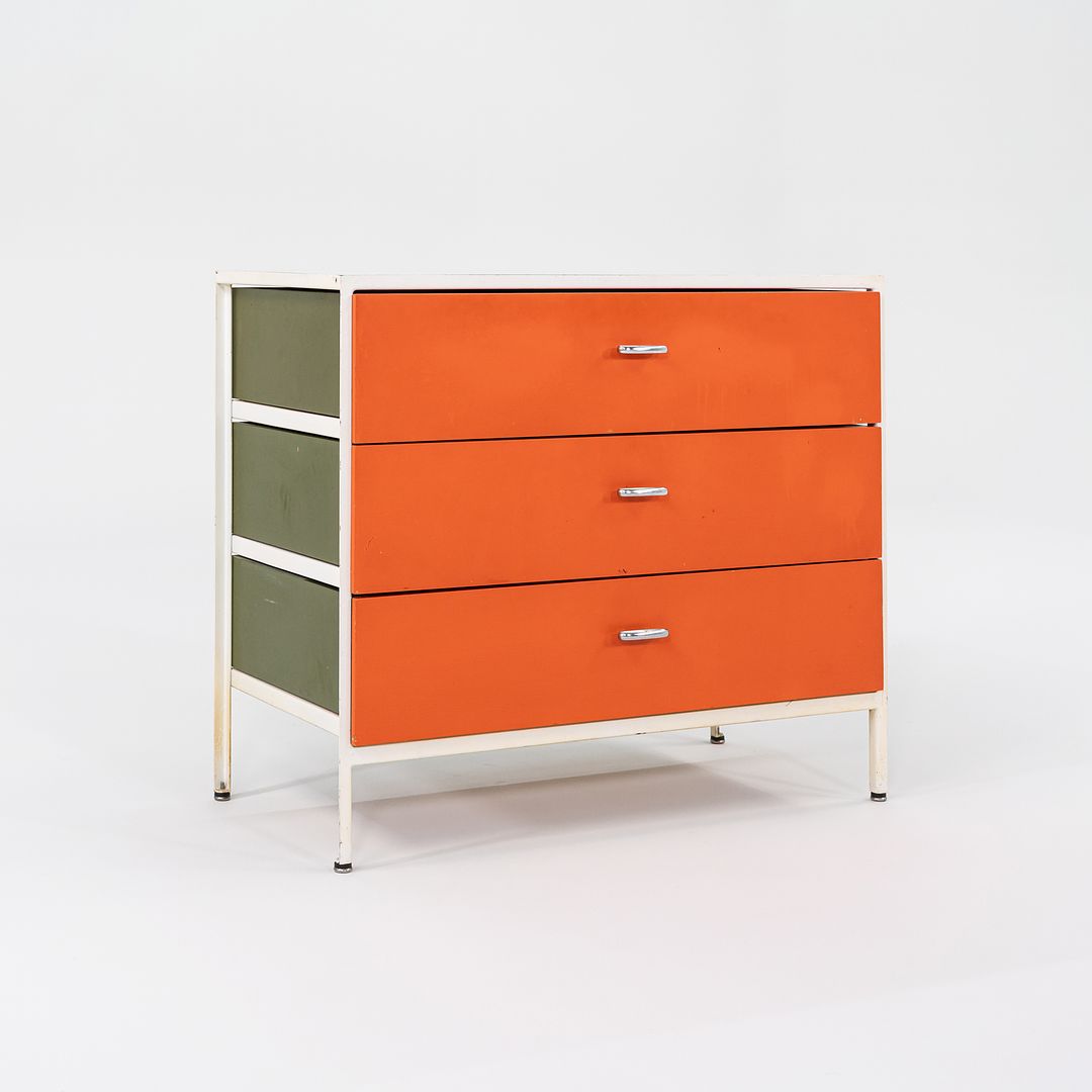 Three-Drawer Steel Frame Dresser
Model 4013