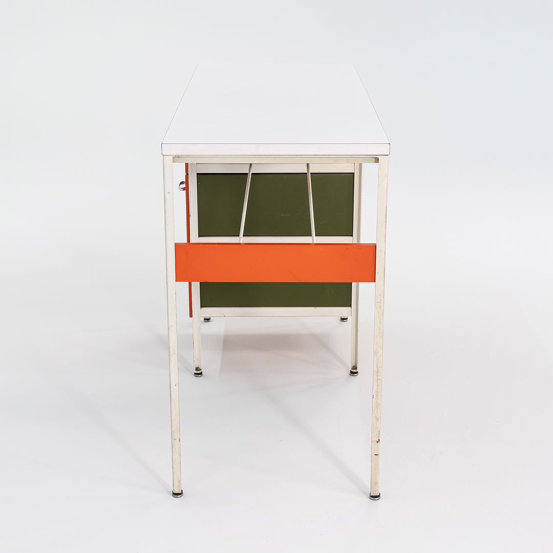 Three-Drawer Steel Frame Desk