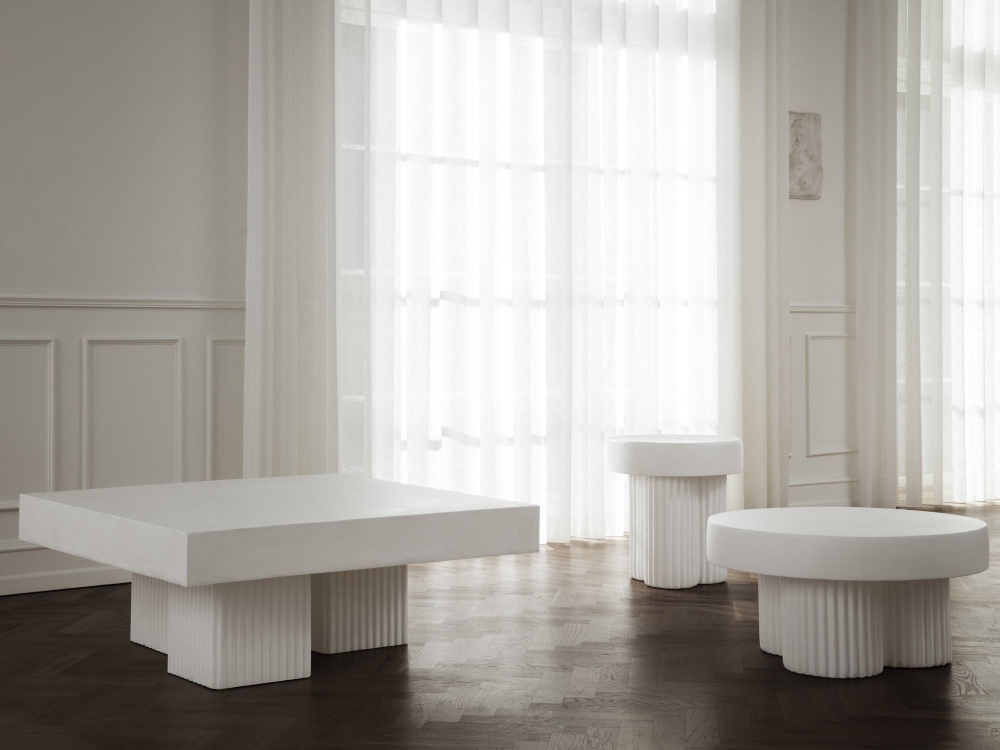 Gear Coffee Table — Round and Square
