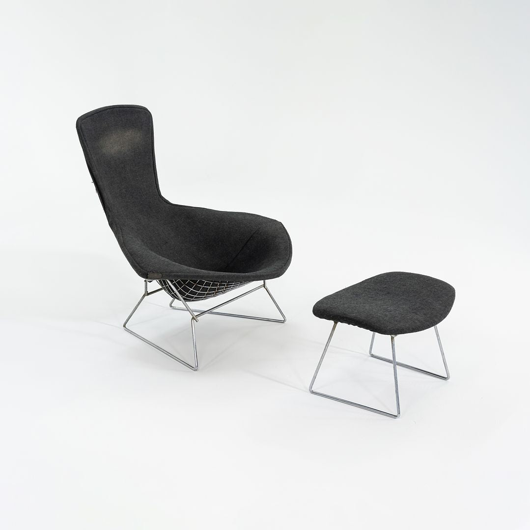 423LU Bertoia Bird Chair
424YU Bertoia Bird Ottoman