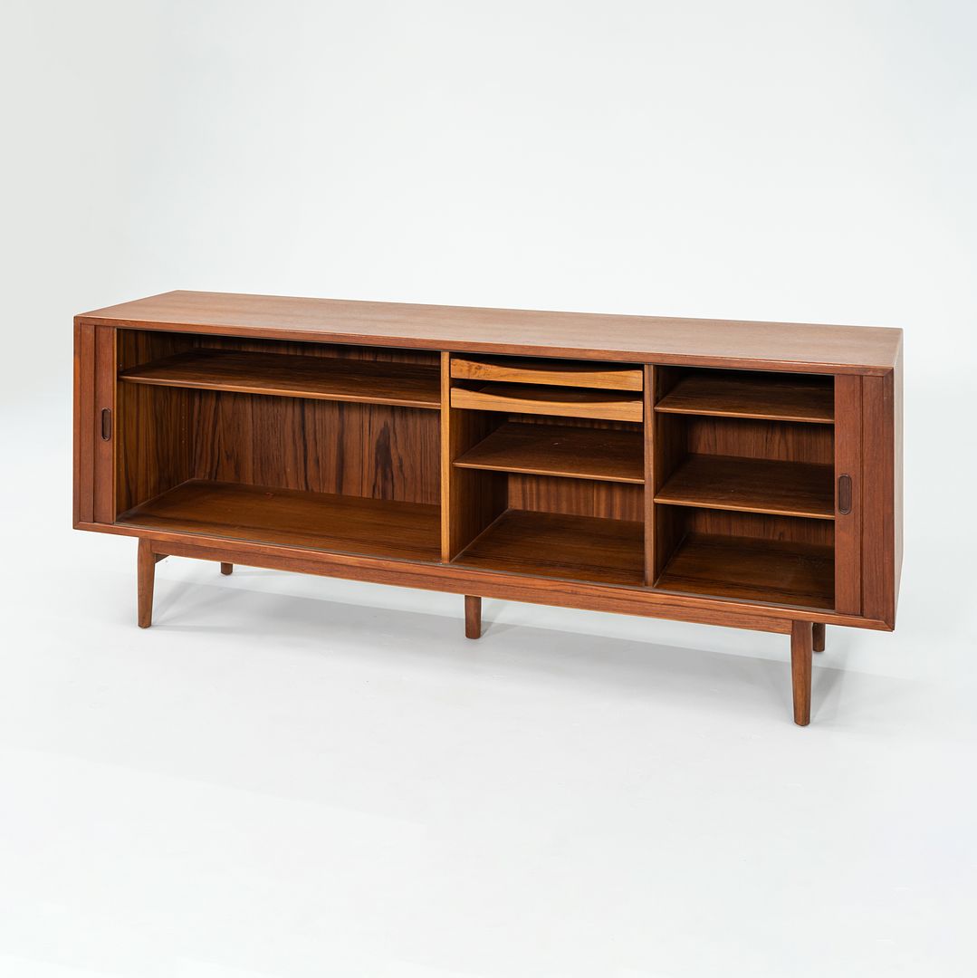 Model-37 Tambour-Door Teak Credenza