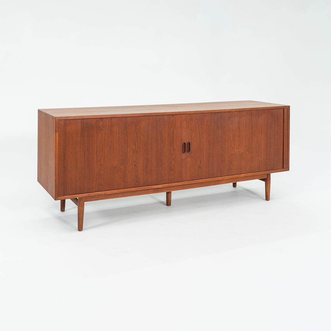 Model-37 Tambour-Door Teak Credenza