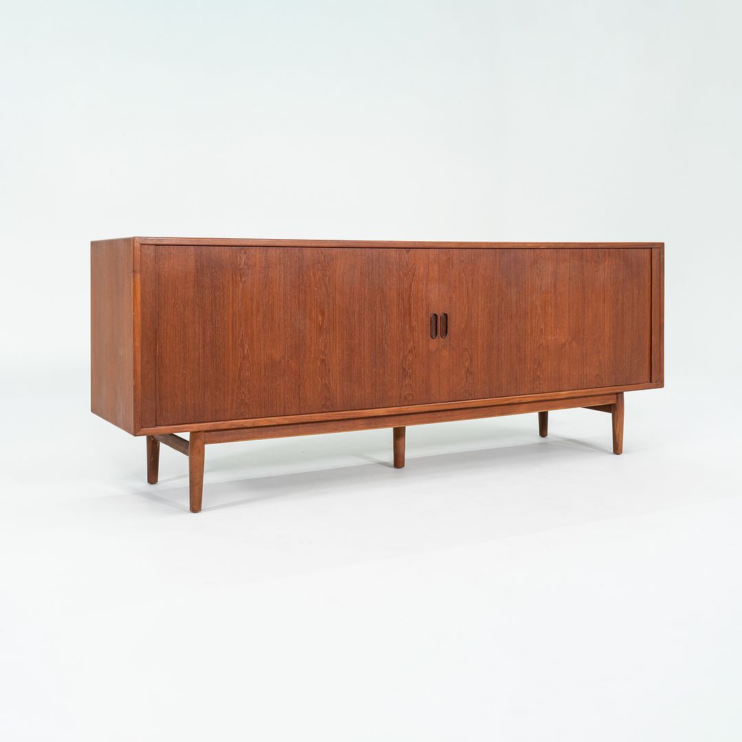 Model-37 Tambour-Door Teak Credenza
