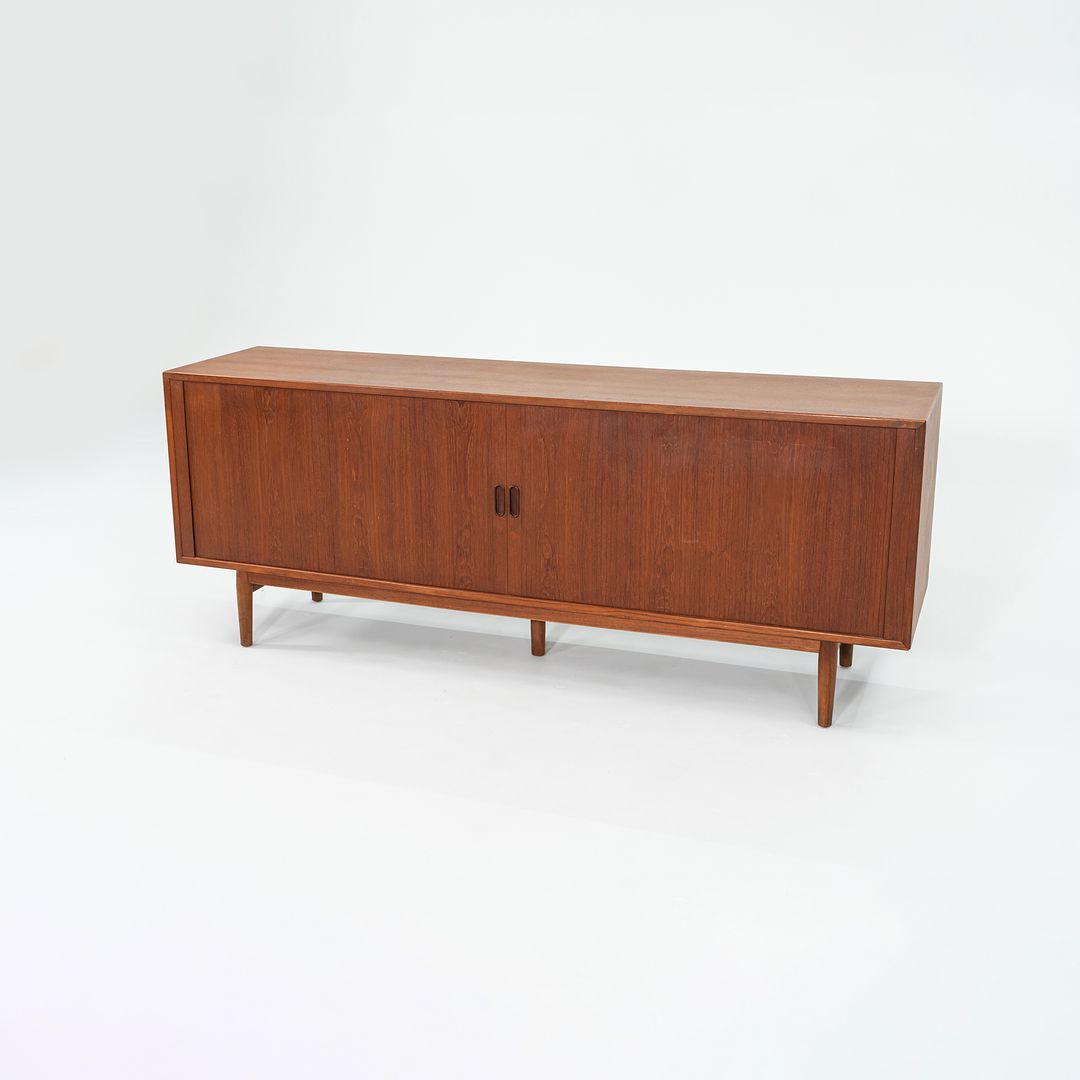 Model-37 Tambour-Door Teak Credenza