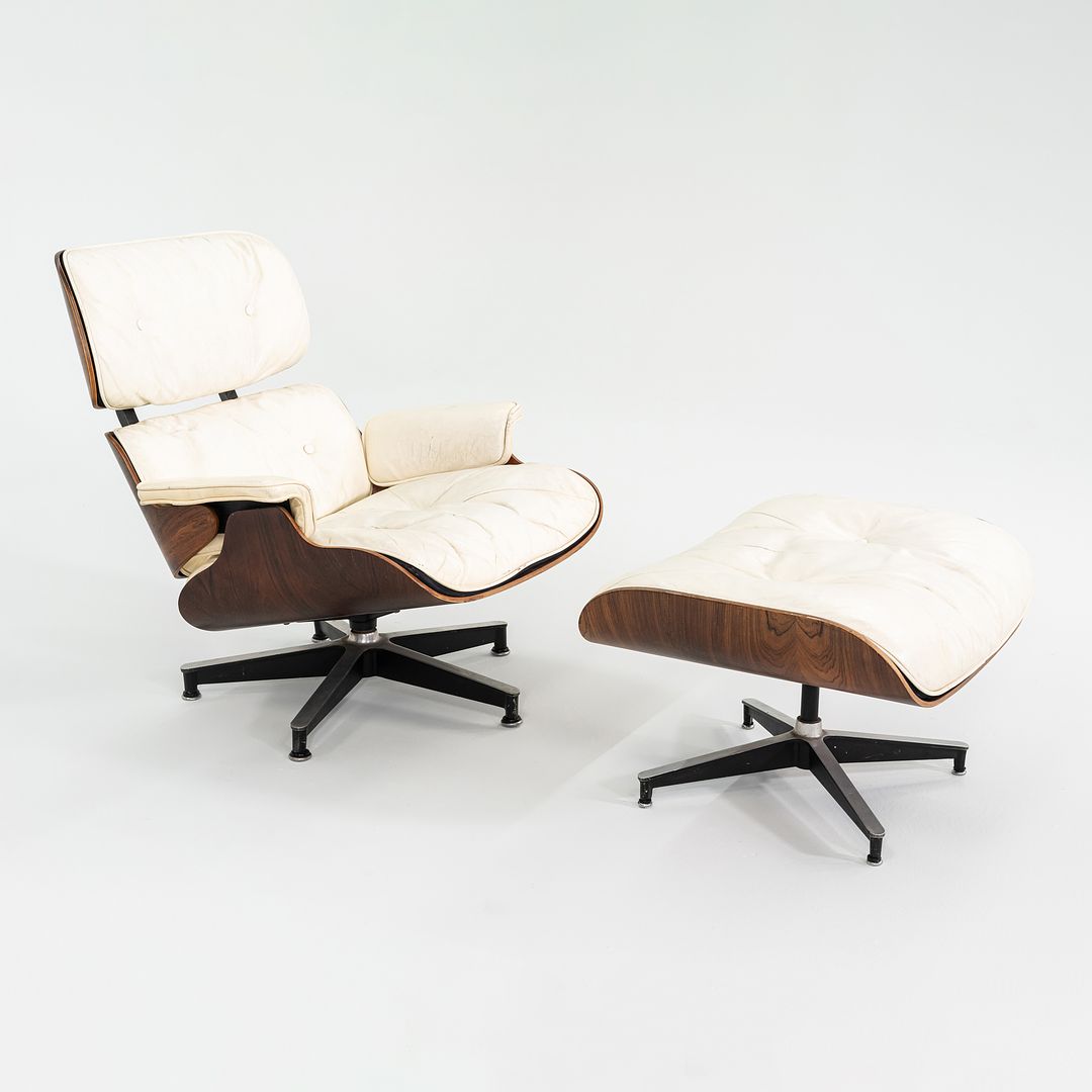 670 and 671 Lounge Chair and Ottoman