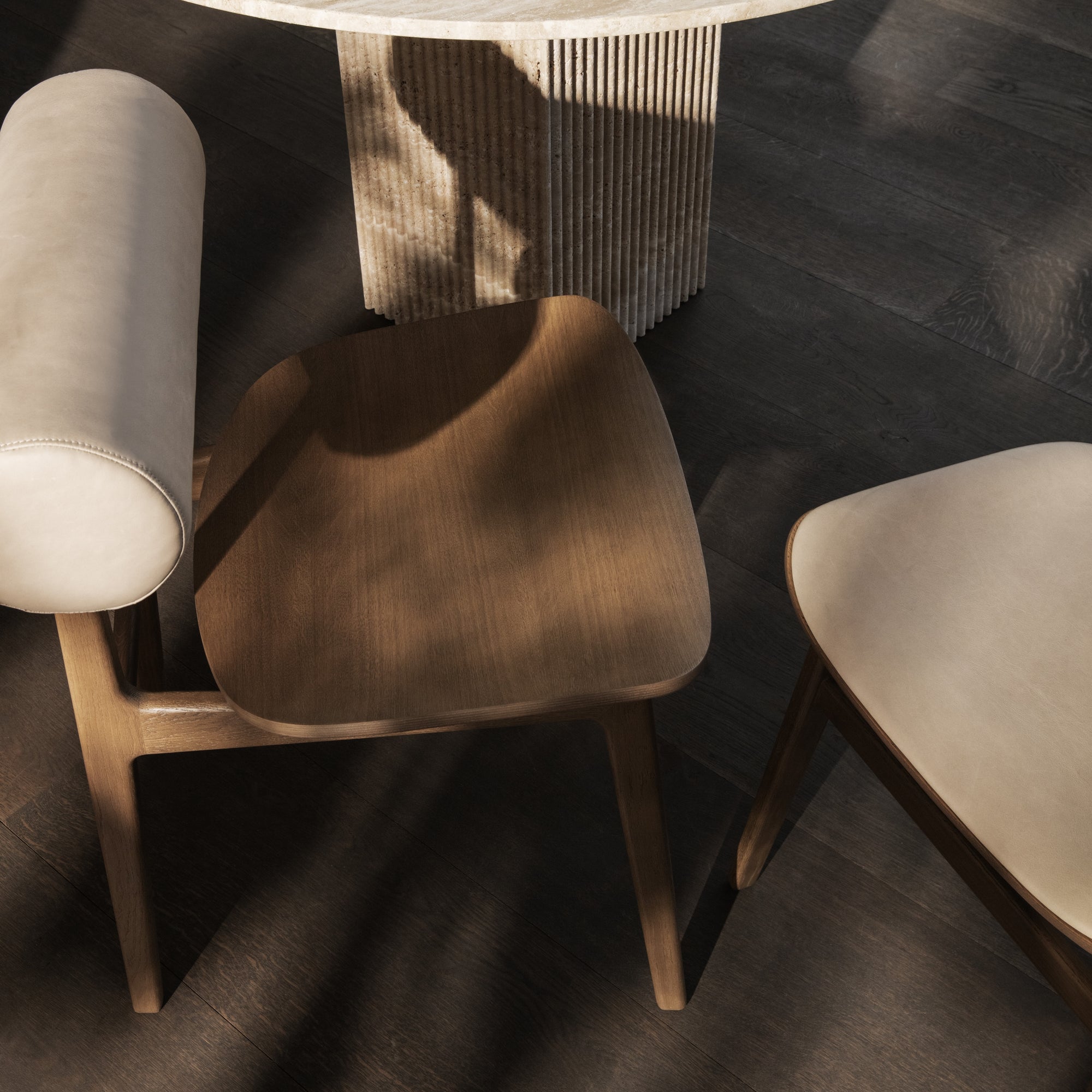 Totem Chair — Wood Seat