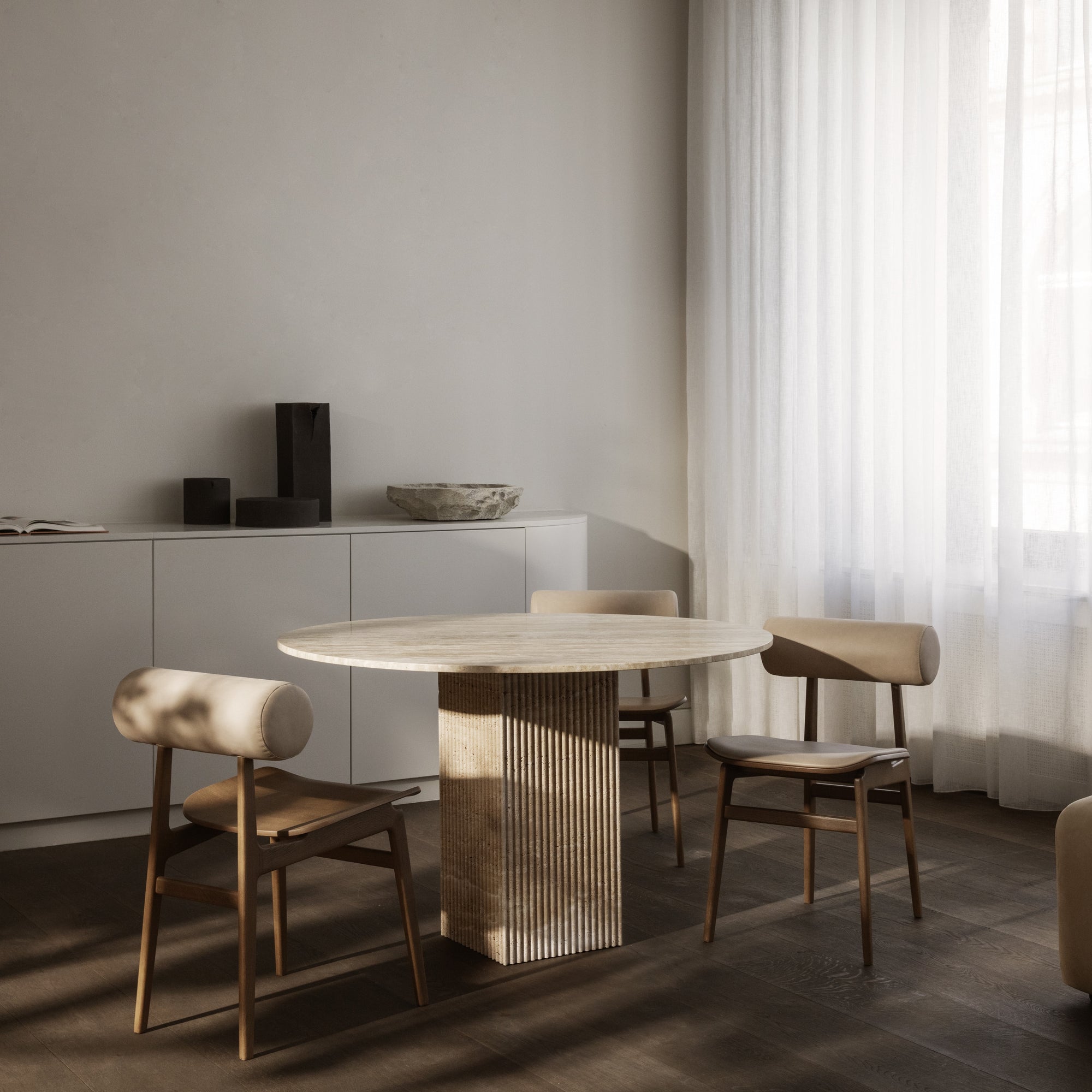 Totem Chair — Wood Seat