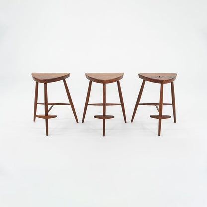 Custom Three-Legged Counter Stools