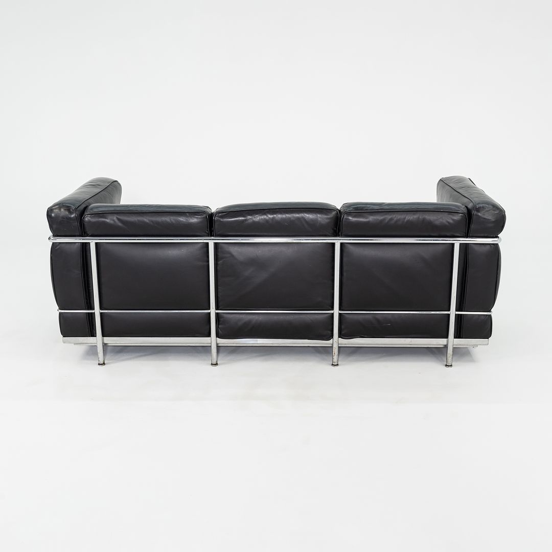 LC2 Petite Modele Three Seat Sofa by Le Corbusier, Pierre