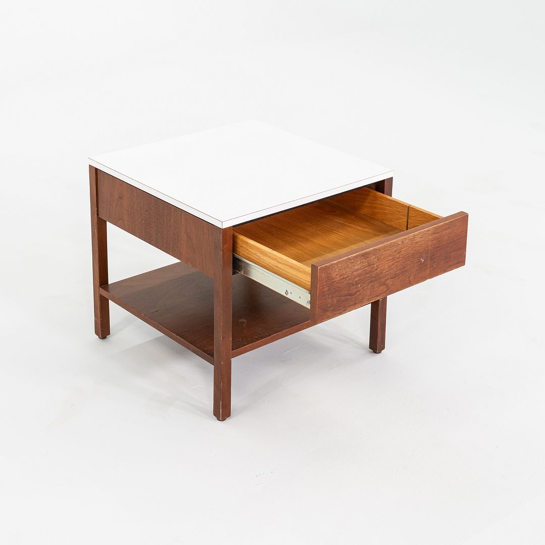 Walnut Bedside Table, Model 327 IS