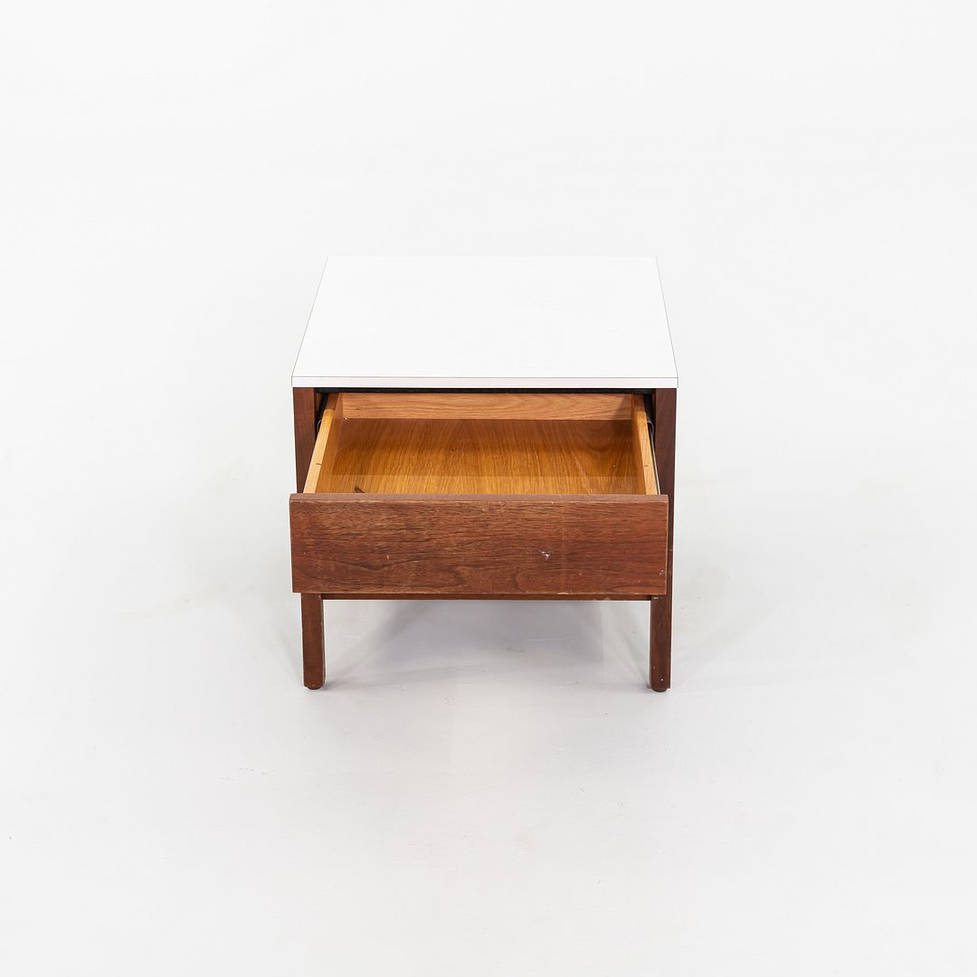 Walnut Bedside Table, Model 327 IS