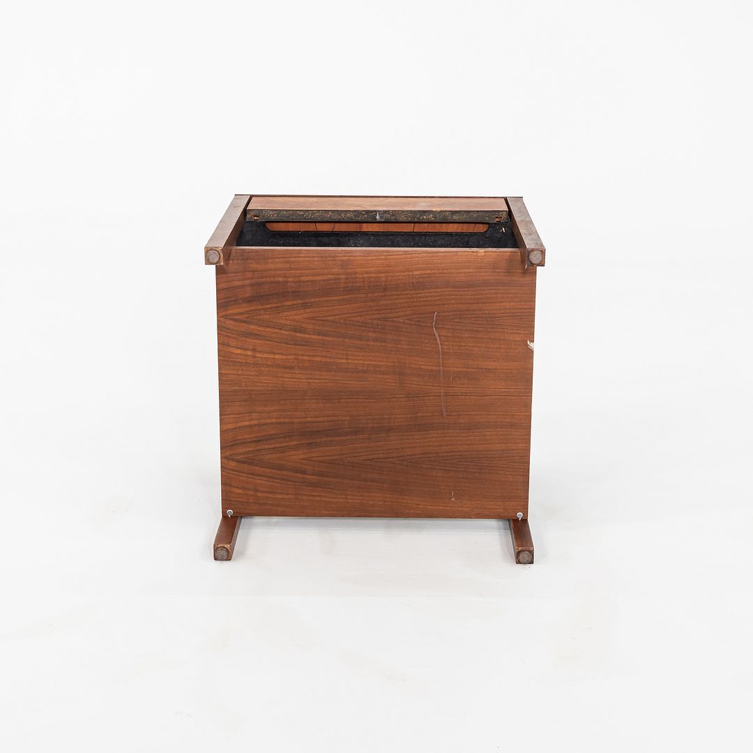 Walnut Bedside Table, Model 327 IS