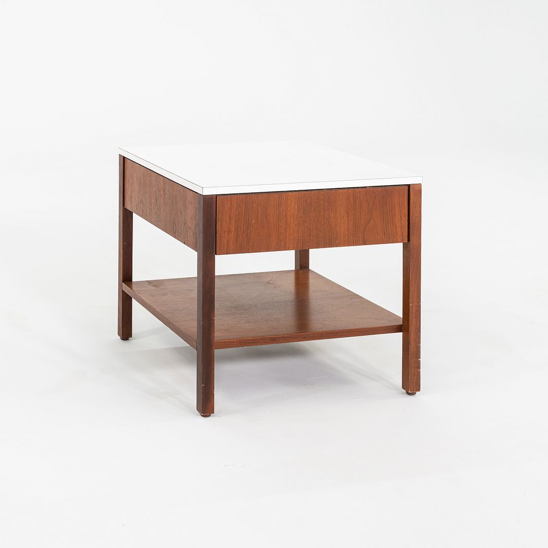 Walnut Bedside Table, Model 327 IS