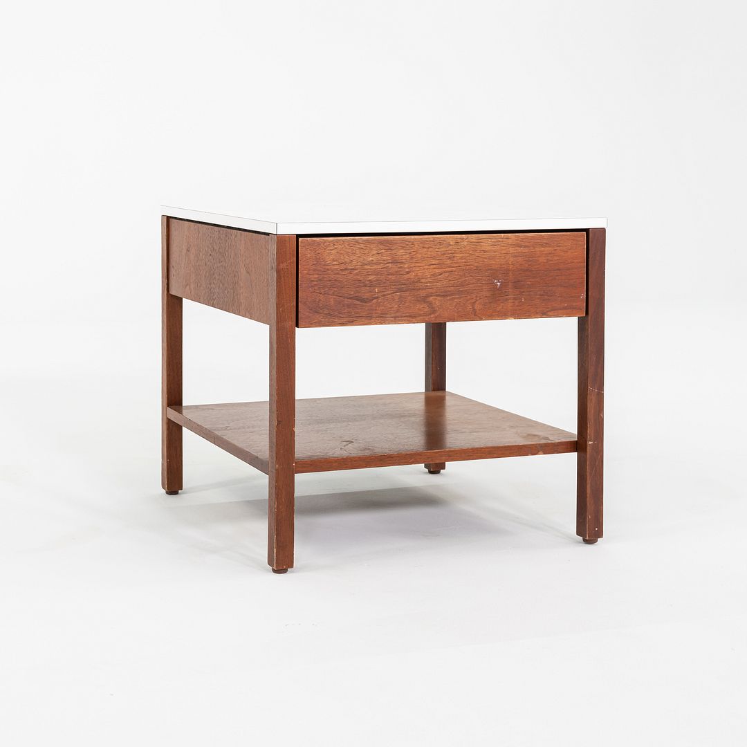 Walnut Bedside Table, Model 327 IS