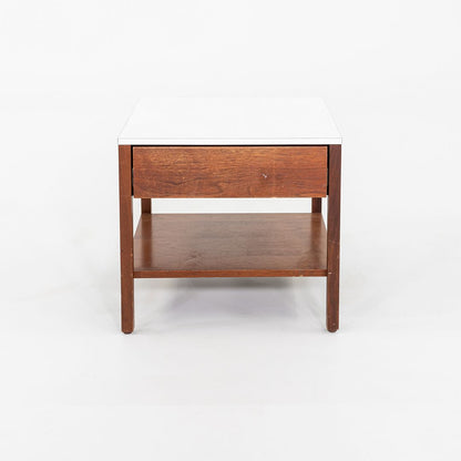Walnut Bedside Table, Model 327 IS