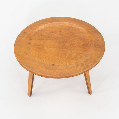 CTW Circular Wood Leg Coffee Table