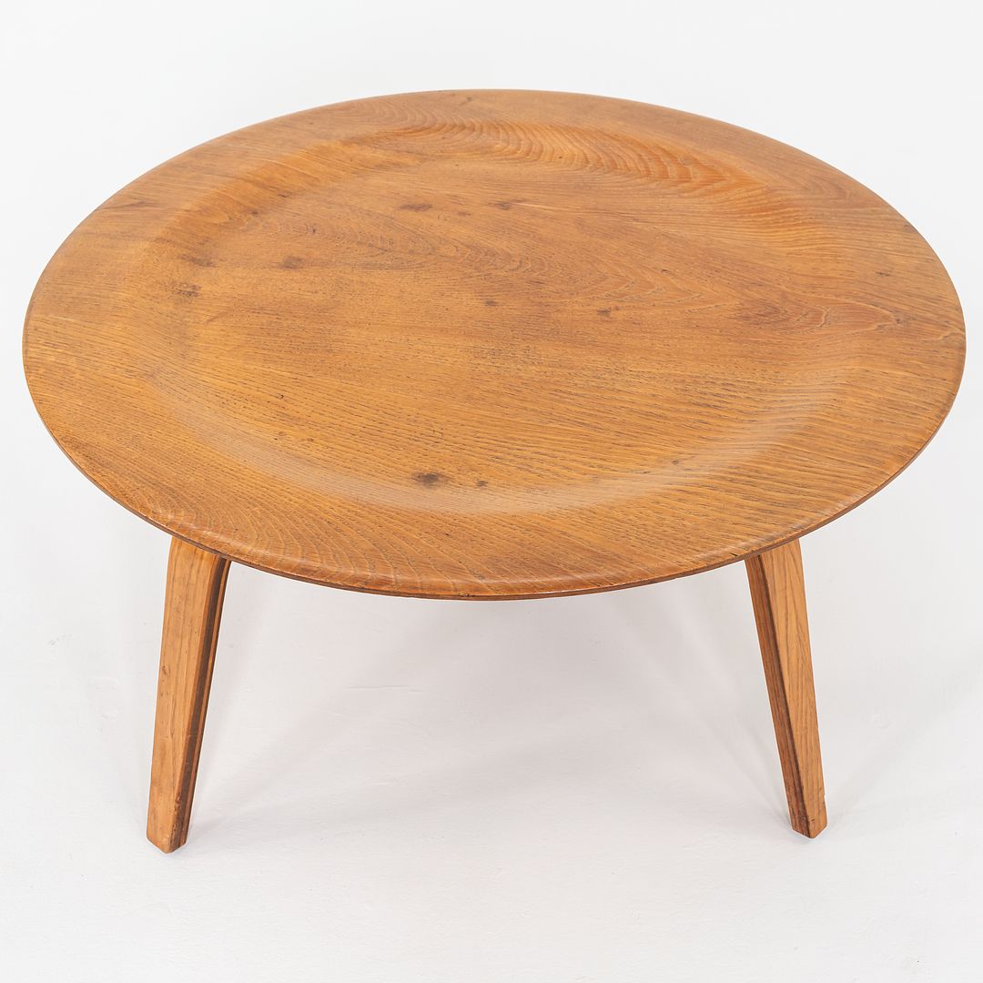 CTW Circular Wood Leg Coffee Table