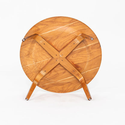 CTW Circular Wood Leg Coffee Table