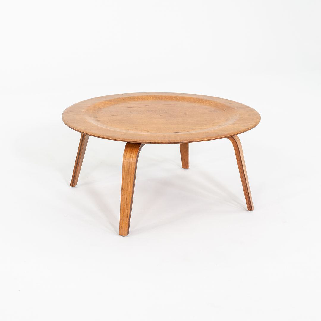 CTW Circular Wood Leg Coffee Table