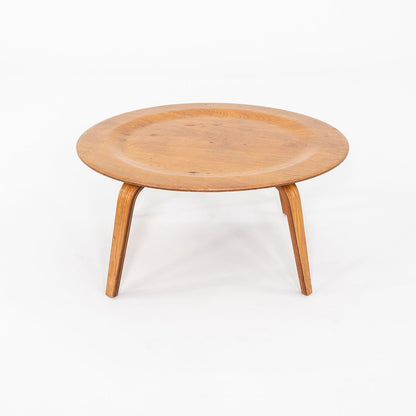 CTW Circular Wood Leg Coffee Table