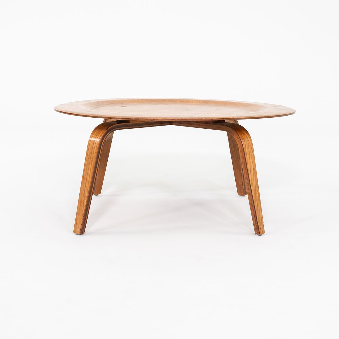 CTW Circular Wood Leg Coffee Table